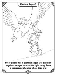 What are Angels? Coloring page2